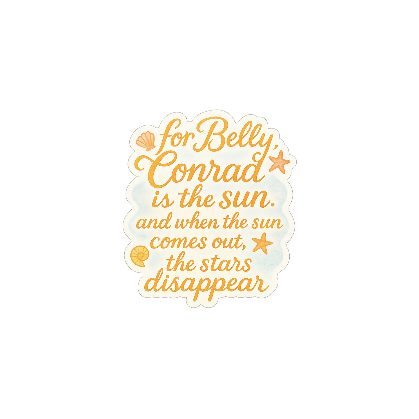 When The Sun Comes Out Sticker