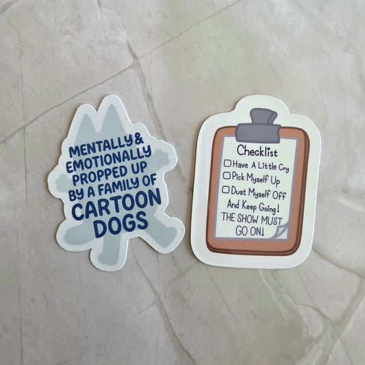 Cartoon Dogs Sticker